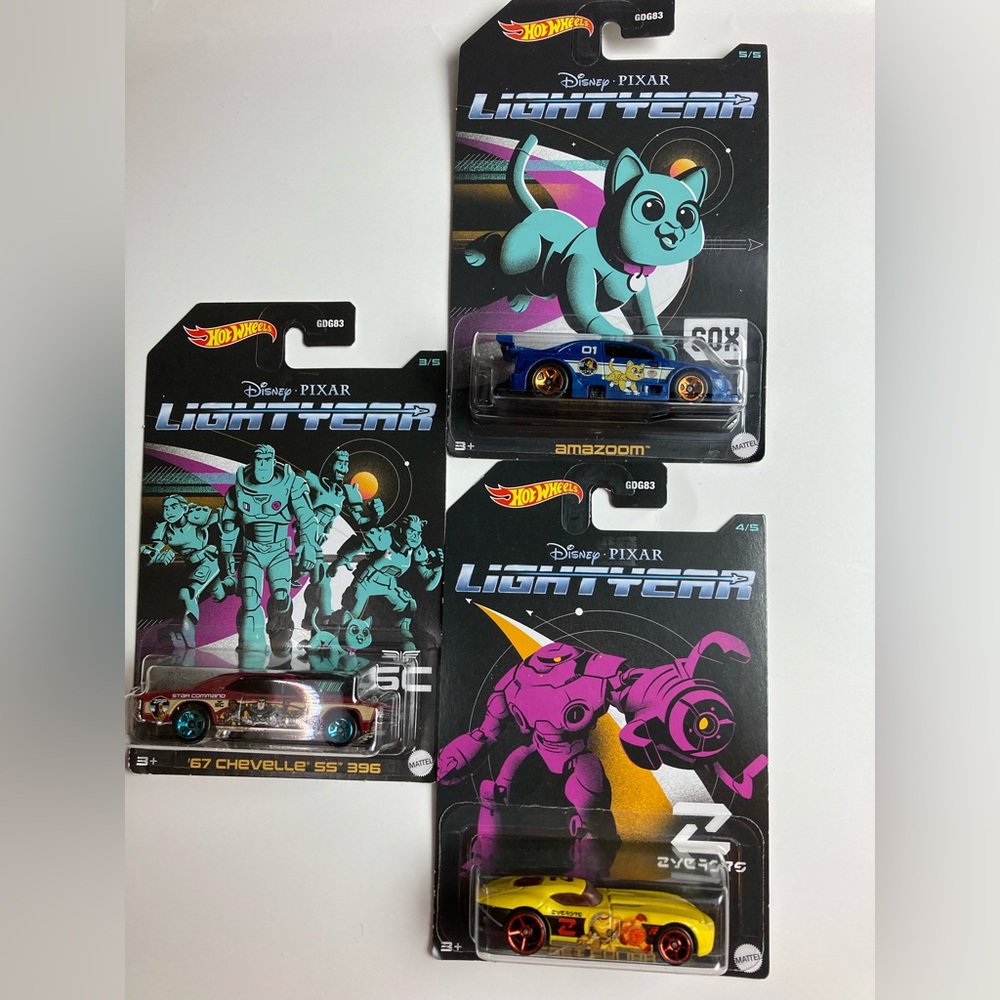 Hot Wheels Lightyear Die-Cast Vehicle Set